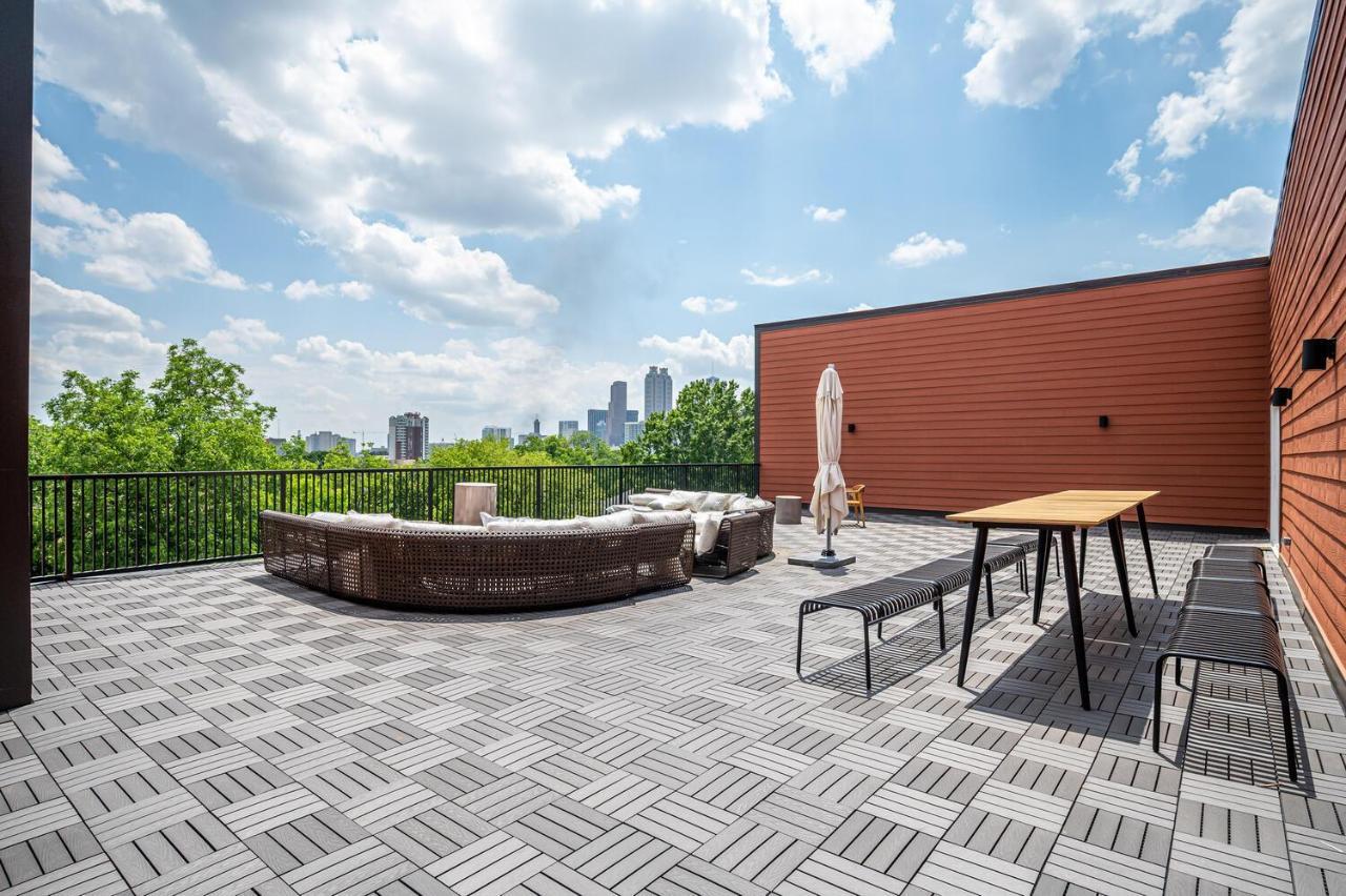 Downtown New-Built Roof-Top Balcony City View 525Pkwy Atlanta Buitenkant foto